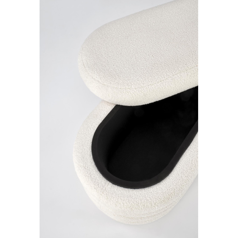 BLISS ławka z funkcją pojemnika, kremowy (1p1szt)