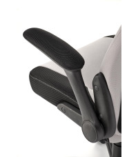 BLOOM fotel gabinetowy popielaty / czarny (1p1szt)