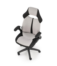 BLOOM fotel gabinetowy popielaty / czarny (1p1szt)