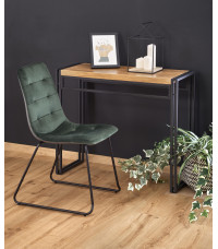 BOLIVAR KN1 konsolka dąb złoty / czarny (1p1szt)