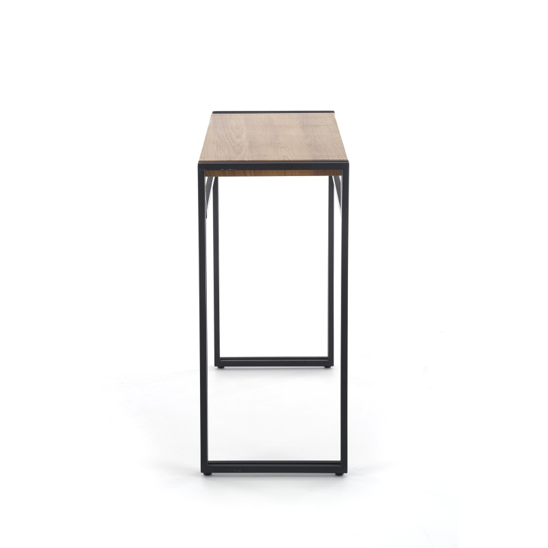 BOLIVAR KN1 konsolka dąb złoty / czarny (1p1szt)