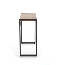 BOLIVAR KN1 konsolka dąb złoty / czarny (1p1szt)