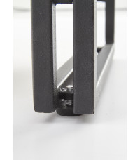 BOLIVAR KN1 konsolka dąb złoty / czarny (1p1szt)