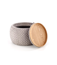 BONO pufa jasny popiel (1p1szt)