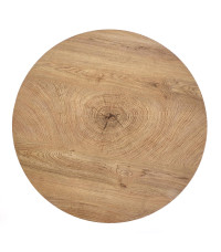 BROOKLYN ława dąb naturalny/czarny (1p1szt)