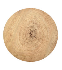 BROOKLYN-S ława dąb naturalny/czarny (1p1szt)