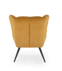 BYRON fotel wypoczynkowy musztardowy (1p1szt)