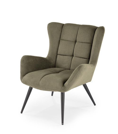 BYRON fotel wypoczynkowy oliwkowy (1p1szt)