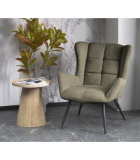 BYRON fotel wypoczynkowy oliwkowy (1p1szt)