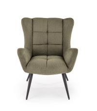 BYRON fotel wypoczynkowy oliwkowy (1p1szt)