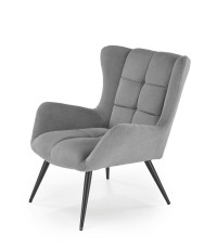 BYRON fotel wypoczynkowy popielaty (1p1szt)