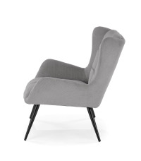 BYRON fotel wypoczynkowy popielaty (1p1szt)