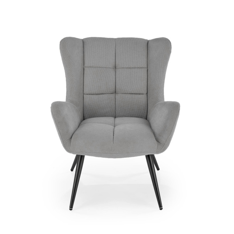 BYRON fotel wypoczynkowy popielaty (1p1szt)