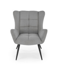 BYRON fotel wypoczynkowy popielaty (1p1szt)