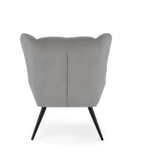 BYRON fotel wypoczynkowy popielaty (1p1szt)