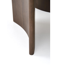 CALDO stół okrągły, orzechowy (2p1szt)