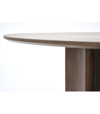 CALDO stół okrągły, orzechowy (2p1szt)