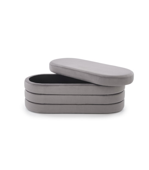 CALPI ławka z funkcją pojemnika, popielaty (1p1szt)