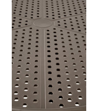 CALVO stół okrągły khaki (1p1szt)