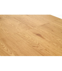 CAPITAL stół 160-200 cm, dąb złoty / czarny  (2p1szt )