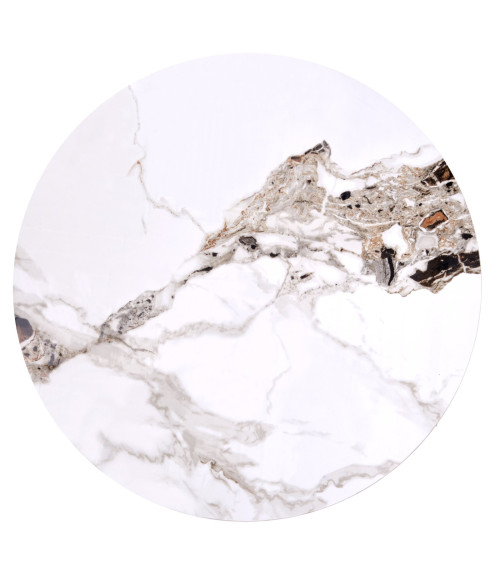 CARINA_S  ława beżowy marmur / orzechowy (2p1szt)