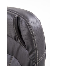 CARLOS fotel gabinetowy czarny