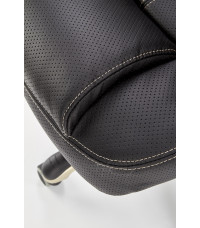 CARLOS fotel gabinetowy czarny