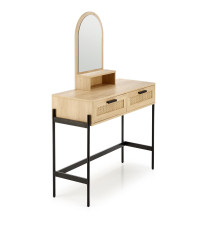 CARMEN konsolka naturalny / czarny (1p1szt)