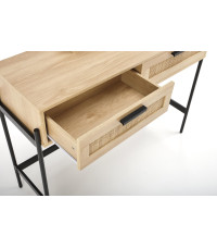 CARMEN konsolka naturalny / czarny (1p1szt)