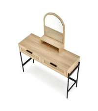 CARMEN konsolka naturalny / czarny (1p1szt)