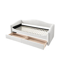 CAYDENCE 90, łóżko kremowy (3p1szt)