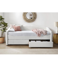 CAYDENCE 90, łóżko kremowy (3p1szt)