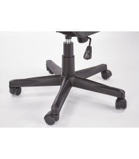 CAYMAN fotel gabinetowy jasny popiel-turkusowy