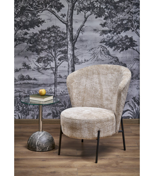 CEZAR fotel wypoczynkowy, beżowy (1p1szt)