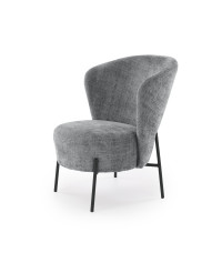 CEZAR fotel wypoczynkowy, popielaty (1p1szt)