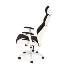 CHRONO fotel gabinetowy biało-czarny