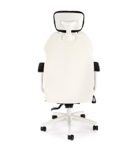 CHRONO fotel gabinetowy biało-czarny