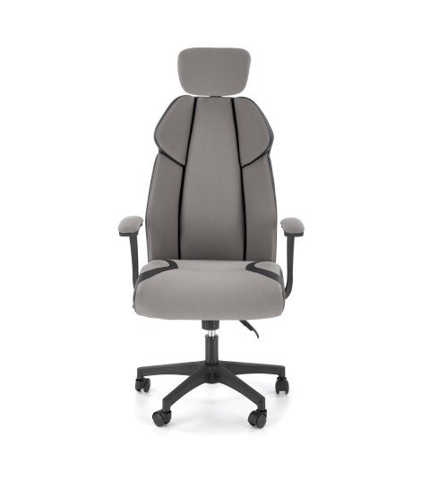 CHRONO fotel gabinetowy popielato-czarny