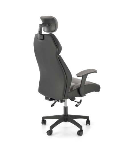 CHRONO fotel gabinetowy popielato-czarny