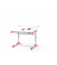 COLLORIDO biurko biało-zielono-różowy