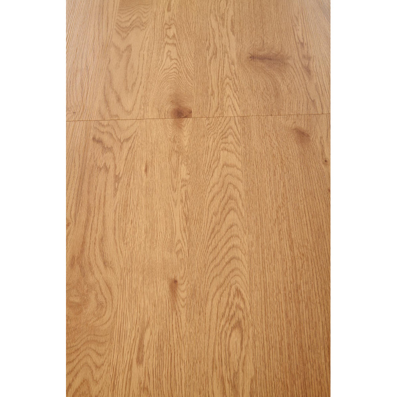 COLORADO stół rozkładany, blat - dab złoty, stelaż - czarny (2p1szt)