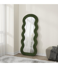 CONFETTO lustro stojące lub ścienne, oliwkowy (1p1szt)