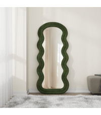 CONFETTO lustro stojące lub ścienne, oliwkowy (1p1szt)