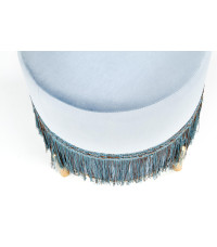 COSBY pufa jasny niebieski / złoty (1p1szt)