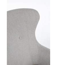 COTTO fotel wypoczynkowy jasny popiel