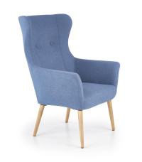 COTTO fotel wypoczynkowy niebieski