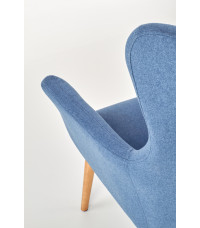 COTTO fotel wypoczynkowy niebieski