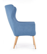 COTTO fotel wypoczynkowy niebieski