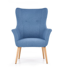 COTTO fotel wypoczynkowy niebieski