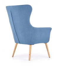 COTTO fotel wypoczynkowy niebieski